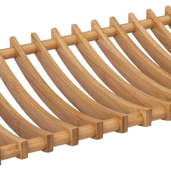 Diskställ 2 nivåer och bestick bambu - 5 five simply smart