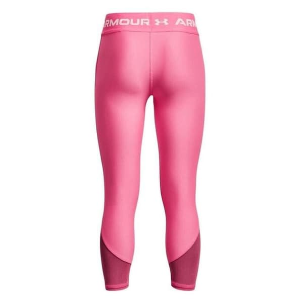 Under Armour Ankel Croppade Leggings Rosa Flicka