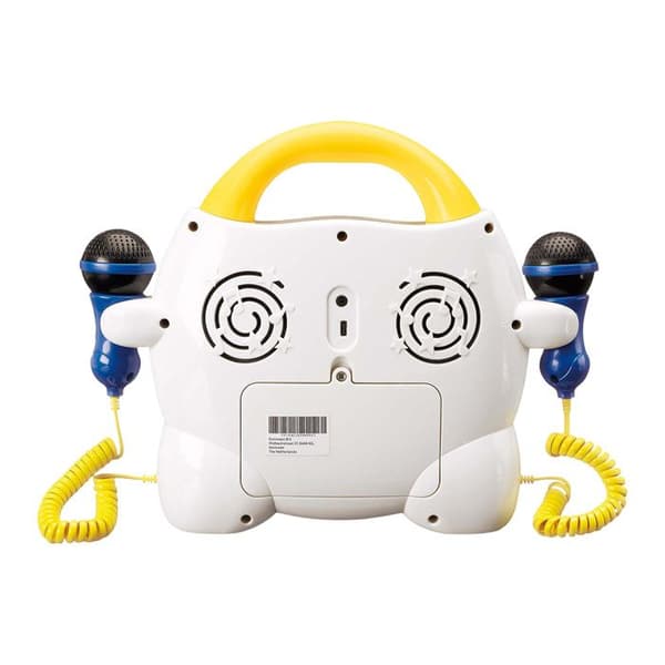 CD-spelare - LENCO - KCD-011 - Bluetooth 5.0 - Stötsäker - 2 Mikrofoner Karaoke
