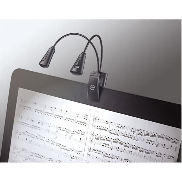 K&M 12244 Dubbel 2 LED FlexLight Pulpeter och lampor