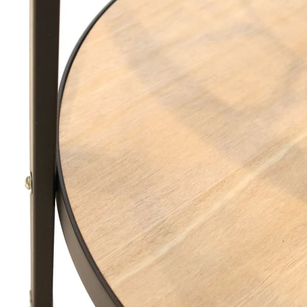 Bord D'Appoint - HEM DECO FABRIK - Klocka - Transparent - Svart