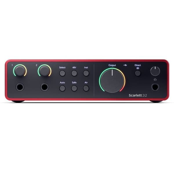 Focusrite Scarlett 2I2 G4 Ljudkort