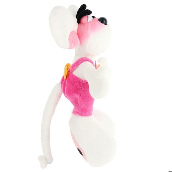 Gosedjur i rosa overall 30cm