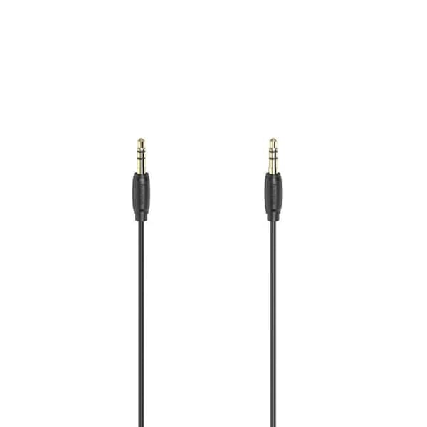 Ljudkabel - HAMA - 3,5 mm - Guld - Flexibel - 1,5 m