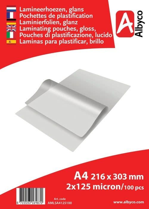Plast för Albyco laminator - AMLSA4125100