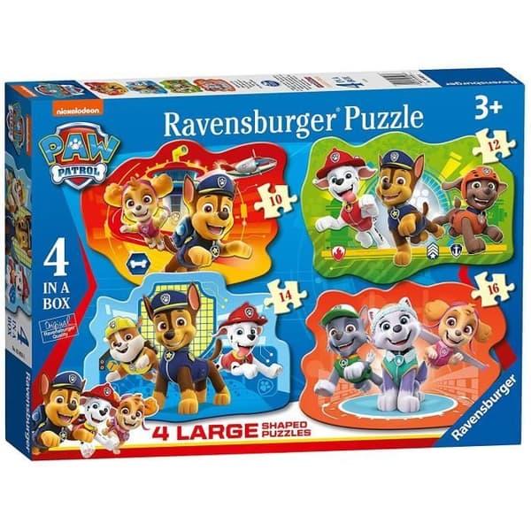 Ravensburger Paw Patrol 4 stora pussel