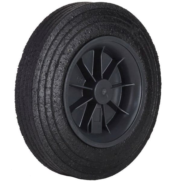 Gummihjul för avfallskontainer, diameter 200 mm