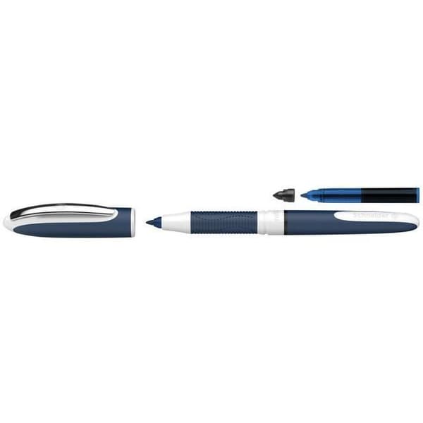 Schneider rullbollspenna BK One Change 0,6 mm blått gummi