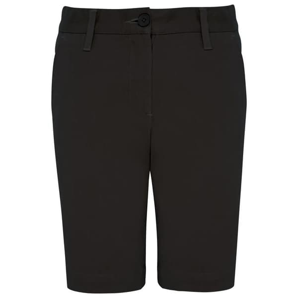 Bermuda chino tjej Kariban - mörkgrå