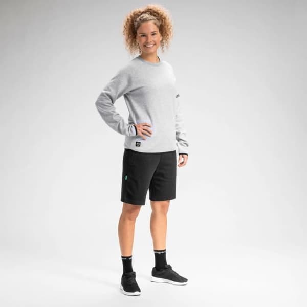 T-shirt barn - UHLSPORT - ID - Grå - Rund hals - Tryckt text