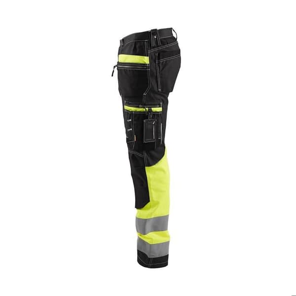 Blaklader stretch arbetsbyxor med hög synlighet