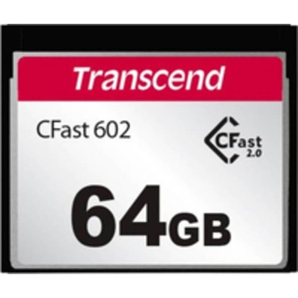 Transcend TS64GCFX602 Industriell Cfast-kort 64 GB