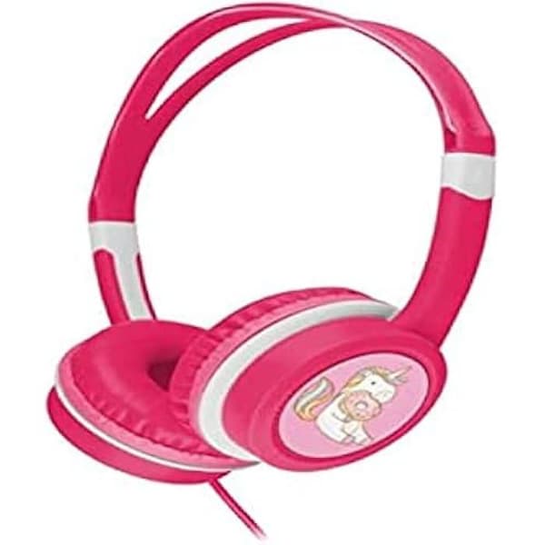 Barnhörlurar - Gembird - Volymkontroll - Rosa - Trådbunden - In-ear