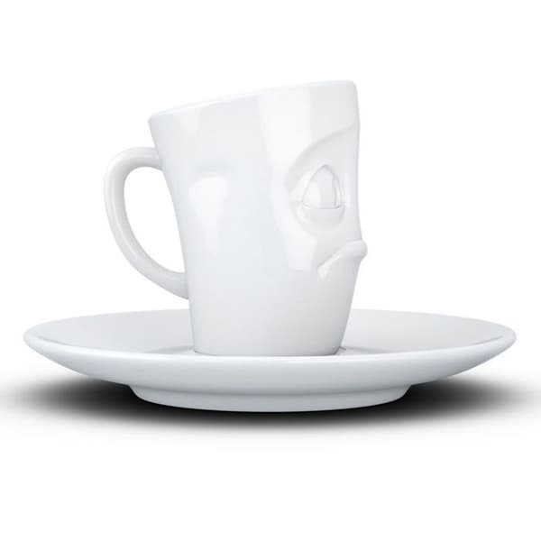 Tasse och underkoppar för espresso i porslin Tassen - Perplexe