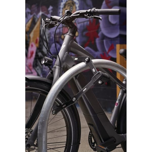 Fällbart cykellås - ABUS - BORDO Granit 6500K/90 - Förstärkt stöldskydd - Fällbar struktur - Kompakt format