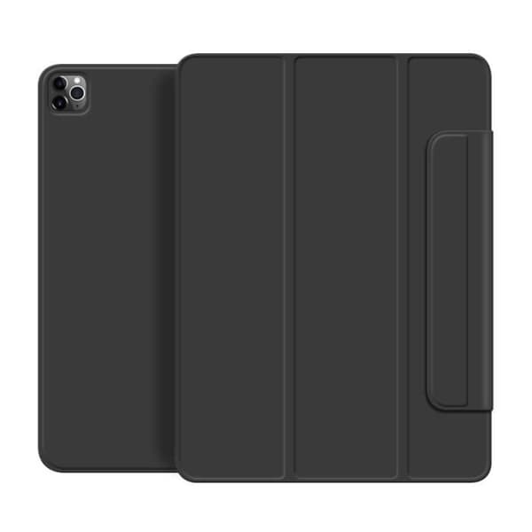 Étui Folio - eSTUFF - iPad Pro 12.9 2018 - Svart - TPU - 2 stående positioner