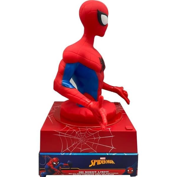 Spiderman 3D väckarklocka - KIDS LICENSING - SPD3621