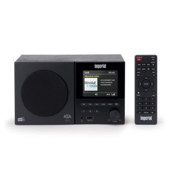DAB+/FM monoradio med Bluetooth, USB och ASA-funktion