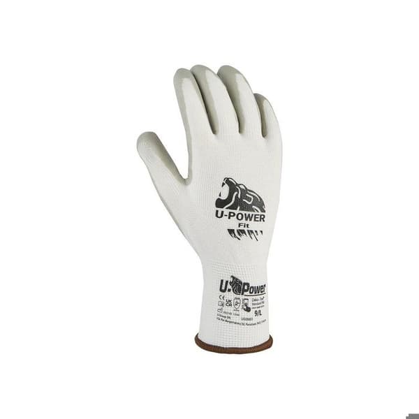 Skyddshandskar U-Power U-Power Fit (x12) - Vit - 7