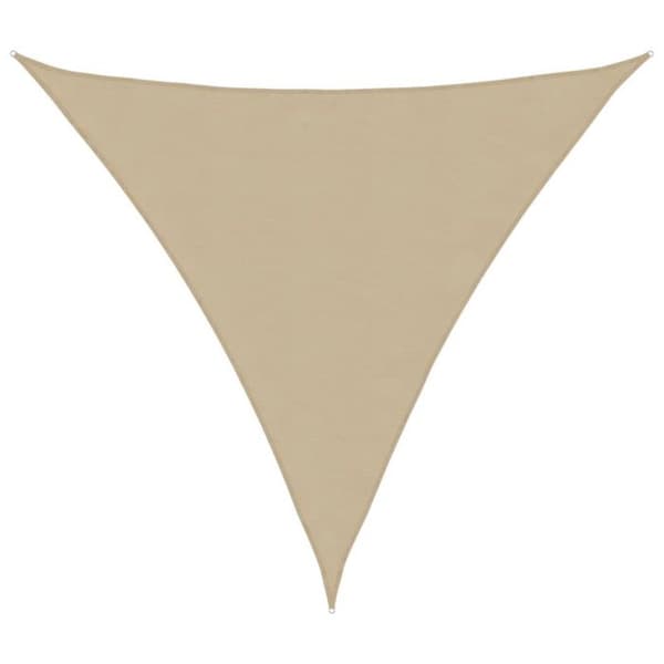 Beige skuggsegelf 2x2x2 m 100 % polyester oxford