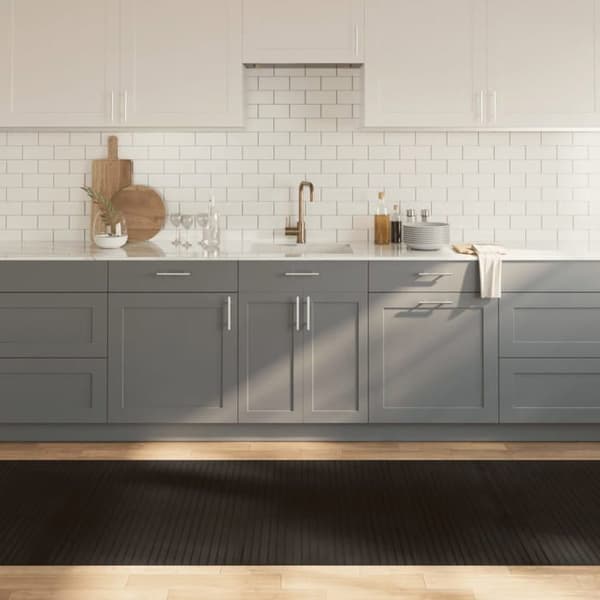 vidaXL Mörkbrun rektangulär matta 100x500 cm bambu, vardagsrumsmatta, rektangulär matta, modern matta, matta av 376827