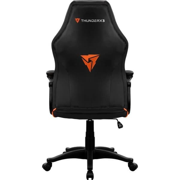Spelstol - THUNDERX3 - EC1 - Svart/Orange - Ergonomisk - Vadderade armstöd