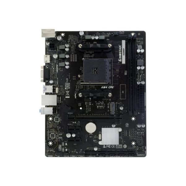 Platskort Biostar A520MHP AM4 DDR4 micro ATX stöder upp till 64GB RAID PCIe M.2