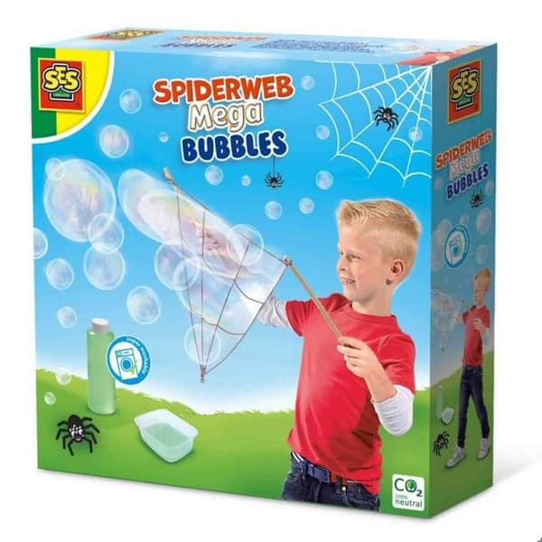 Jättestora spindelnät