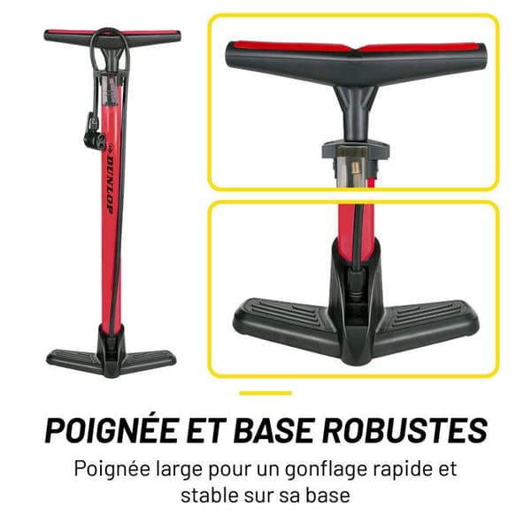 Dunlop cykelpump för ventiler