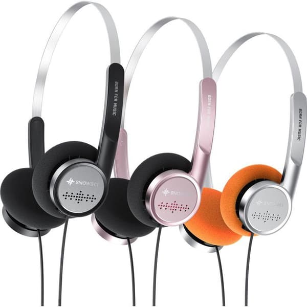 Hörlurar - Fiio SNOWSKY WIND - silver - Retro-stil över örat hörlurar