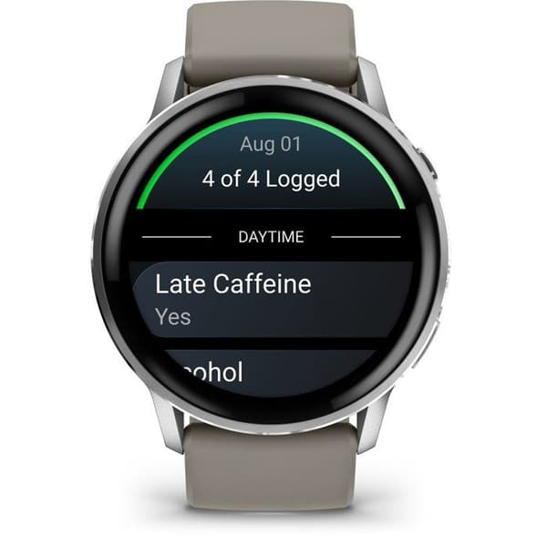Garmin Venu 4 45mm Svart med Silver + Grå