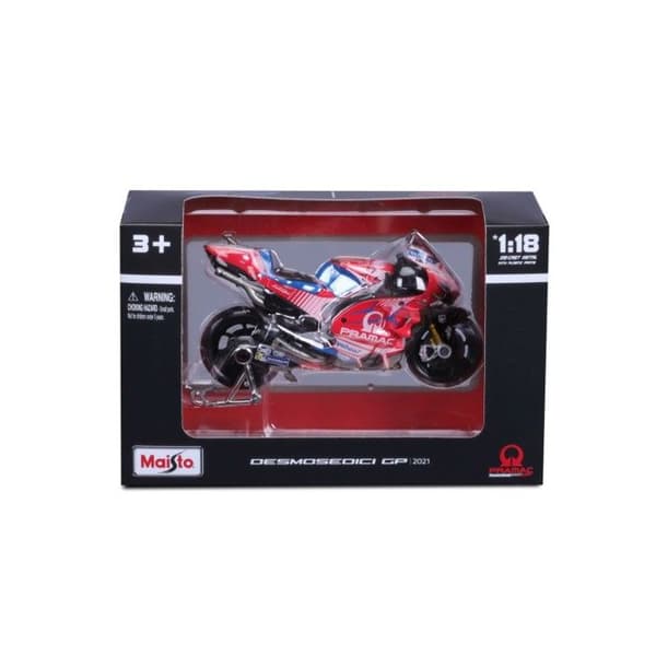 Monterade modeller - Ducati 2021 Zarco 1/18 Maisto