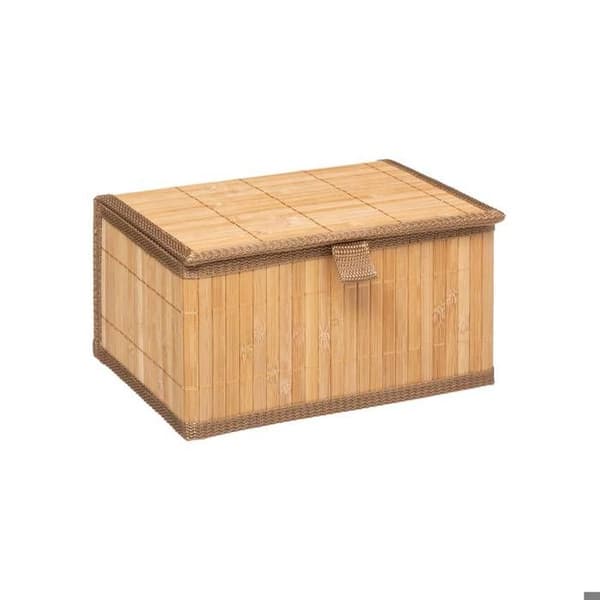 3 förvaringslådor i bambu - 5 five simply smart