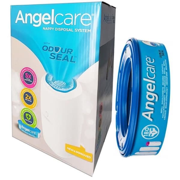 ANGELCARE blöjask + 3 påfyllningar