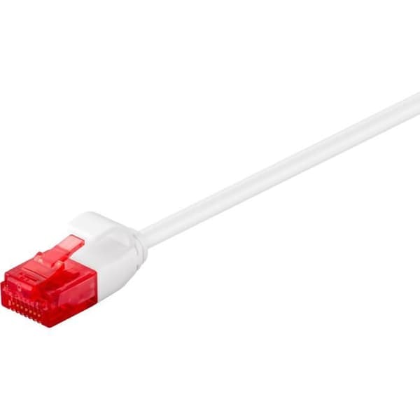 Nätverkskabel - MICROCONNECT - CAT6A - 3m - U/UTP - Vit
