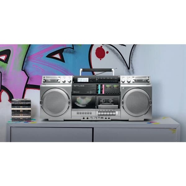 Muse M-380 Silver - Radioapparater