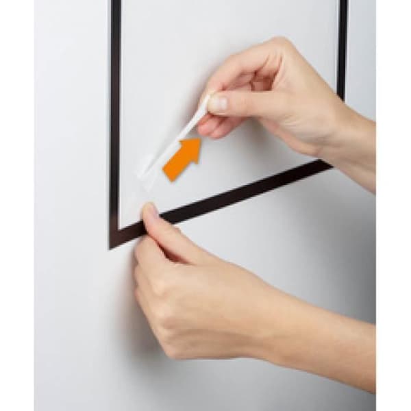 DURABLE Brevpapper och tillbehör DURABLE Magnetisk ram DURAFRAME WALLPAPER, A3, silver 253461