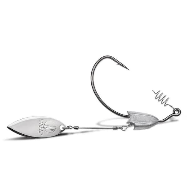 Set med 2st VMC Mystic 7346BS krokar - silver - 5/0
