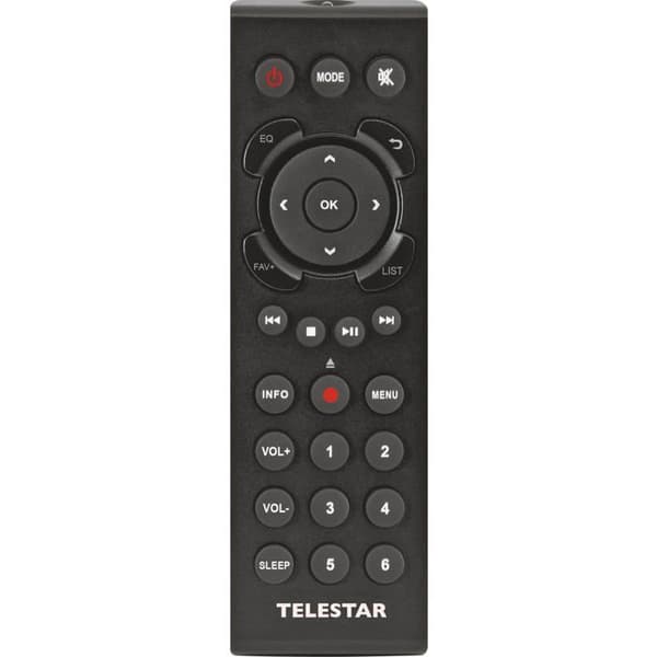 Radio Internet - Telestar - Top 200 - Bluetooth 5.3 - USB-inspelning - Trä