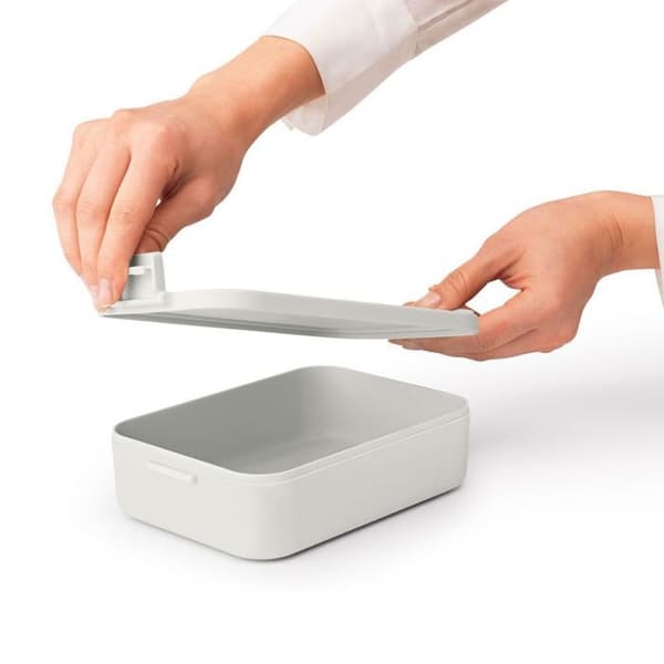 MAKE&TAKE PORTAVIVANDE LUNCH BOX M LJUSGRÅ BRABANTIA SCHISCETTA