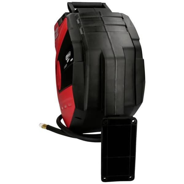 Slangsrulle - KS TOOLS - Väggmonterad - 15m - 3/8 tum - 180° vridbart stöd