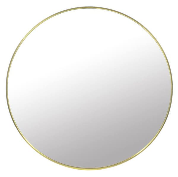Spegel 40cm guldram