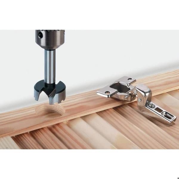 Infälld träfräs - WOLFCRAFT - L90 Ø48 mm - Pro - Hög precision - Kvalitetsverktyg