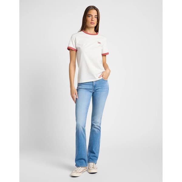 Lee Breese Boot jeans för kvinnor - medellyst