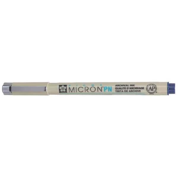 Fineliner Pigma Micron PN, blå svart