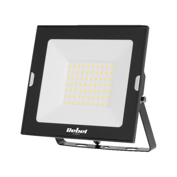 LED-halogenprojektor 50 W 4000 K IP65 Rebel