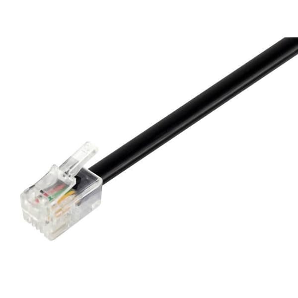 UTRUSTNING 105104 TELEFONKABEL 5 M SVART