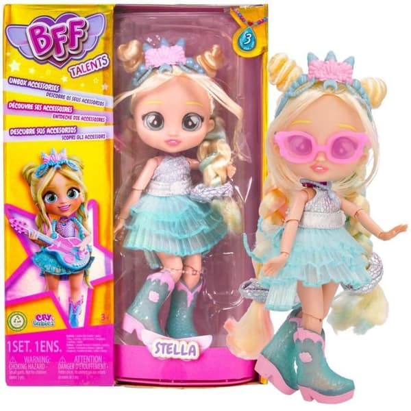 Cry Babies BFF Doll - Series 3 - Stella