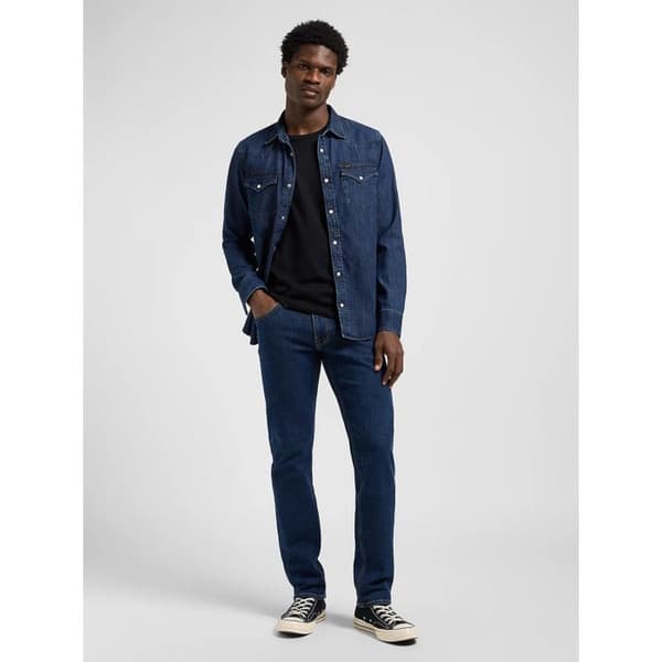 Jeans Regular Lee Daren Fly - mörk ocean