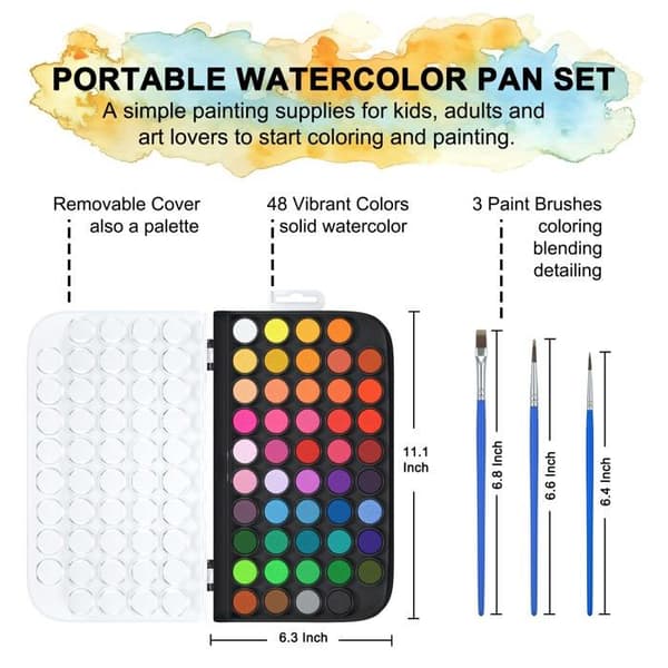 Shuttle art paint set - SA WP48+10 UPC